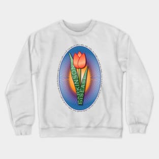 Parkinsons Help Find a Cure Tulip Crewneck Sweatshirt